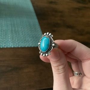 Sterling Silver Turquoise Ring